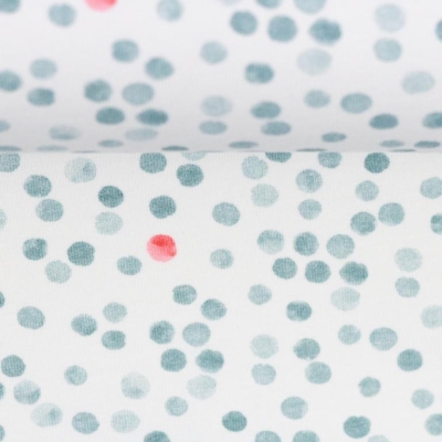 Jersey "nautical baby" Punkte blau grün rot